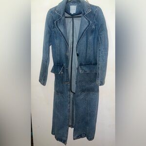 Avec Les Filles Blue Denim Jacket